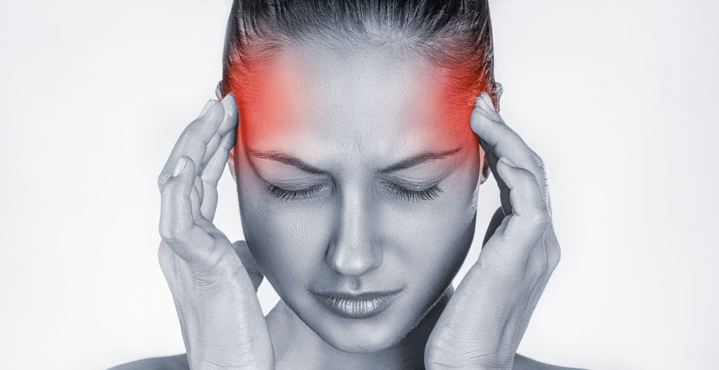 Migrän ont i huvudet 